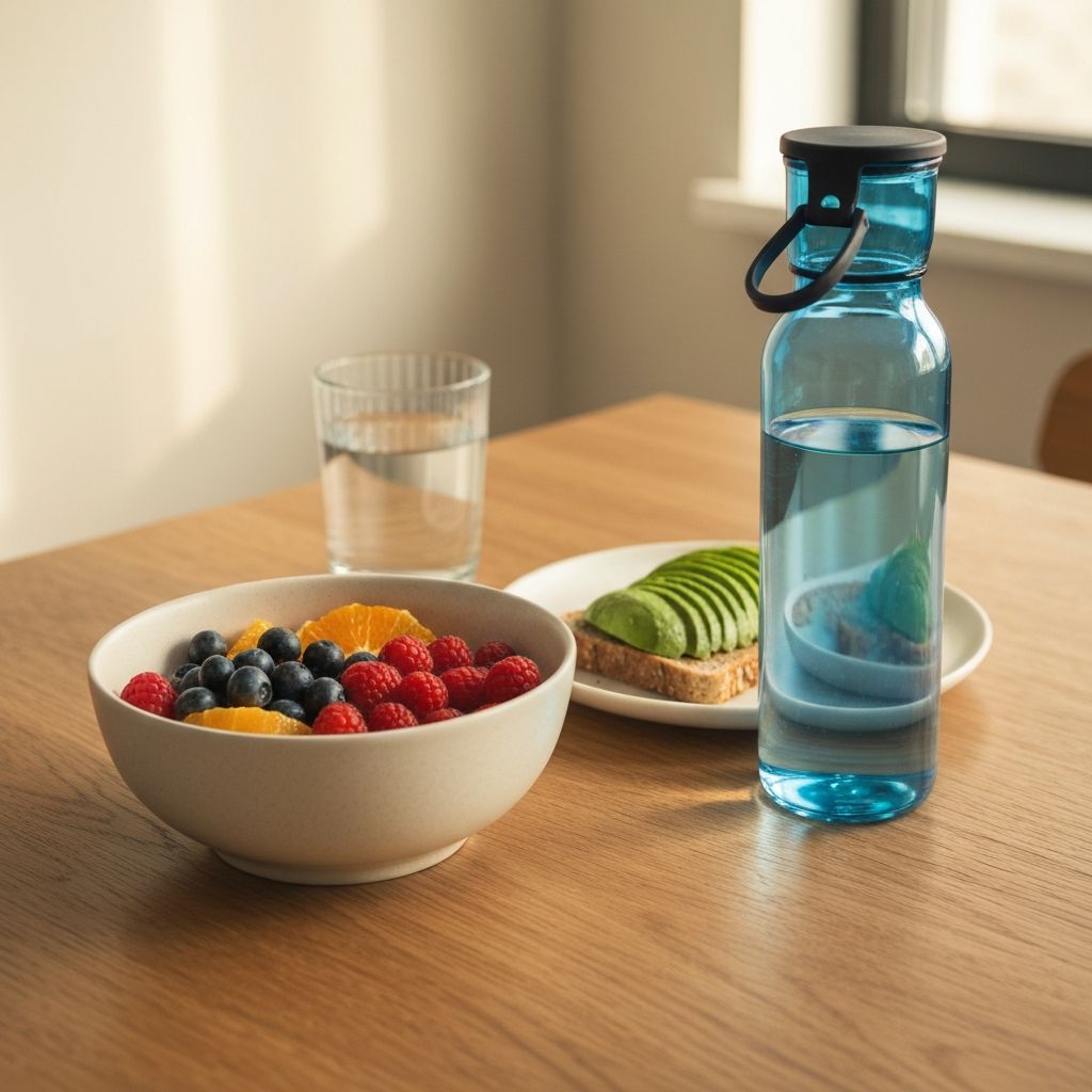 Tägliche Ernährungsroutine